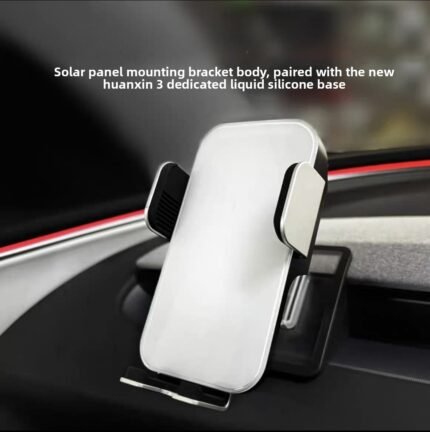 For Tesla New Model 3 Highland Model Y Juniper Mobile Phone Holder Car Navigation Solar Mount
