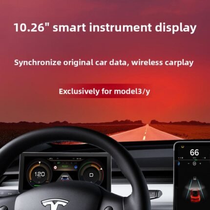 For Tesla 2021-2023 Model 3 Model Y central control LCD instrument screen modified ultra-thin narrow-side instrument