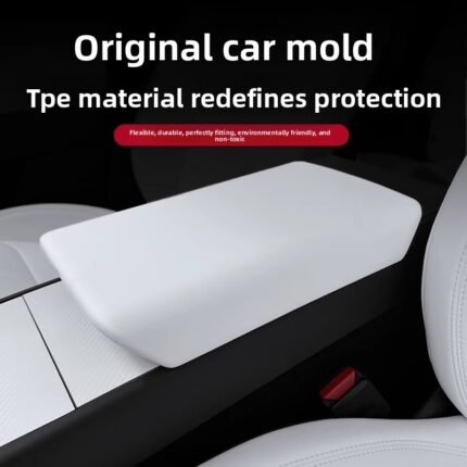 For Tesla Armrest Case New Model 3 Highland Model Y Juniper Special Decorative Interior Accessories