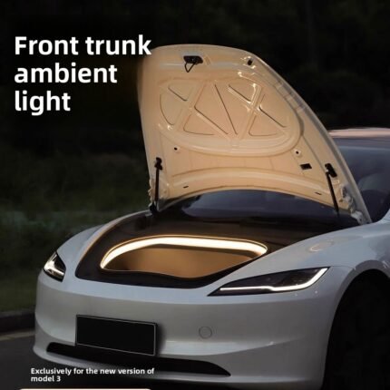 For Tesla New Model 3 Highland Front Trunk Ambient Light LED Welcome Light