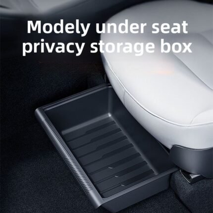 For Tesla 2025 Model Y Juniper Seat Under Storage Box Storage Box