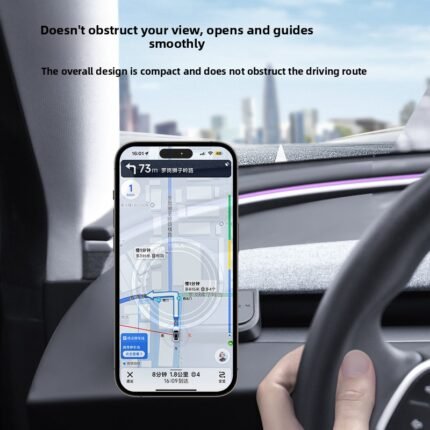 For Tesla Model Y/3 dashboard snap-on base magnetic mobile phone holder