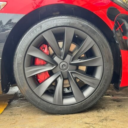 For Tesla 2019-2023 Model 3 hubcaps are fully edged 18-inch hubcaps