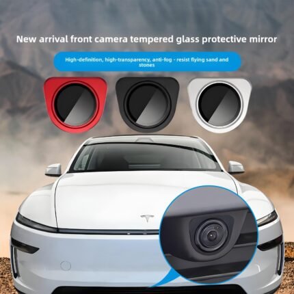 For Tesla New Model Y Juniper Model 3 Highland Front Camera Tempered Glass Protective Mirror Protective Cover