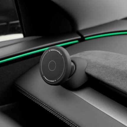 For Tesla New Model 3 Highland Model Y Juniper Mobile Phone Holder Car Silicone Magnetic Holder