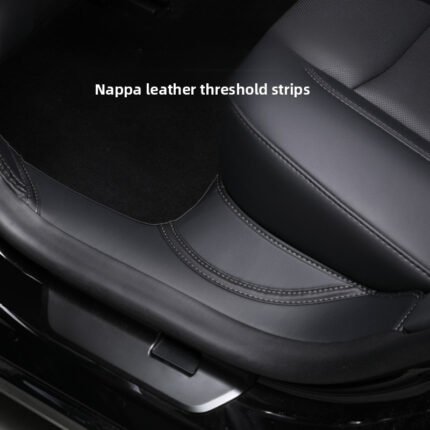For new Tesla 2025 + Model Y Juniper rear threshold protection strip seat anti-kick pad pad